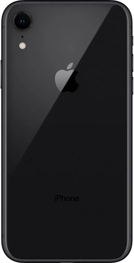 Apple iPhone XR color Negro 64GB almacenamiento reacondicionado más Cubo de Carga Rápida  de regalo